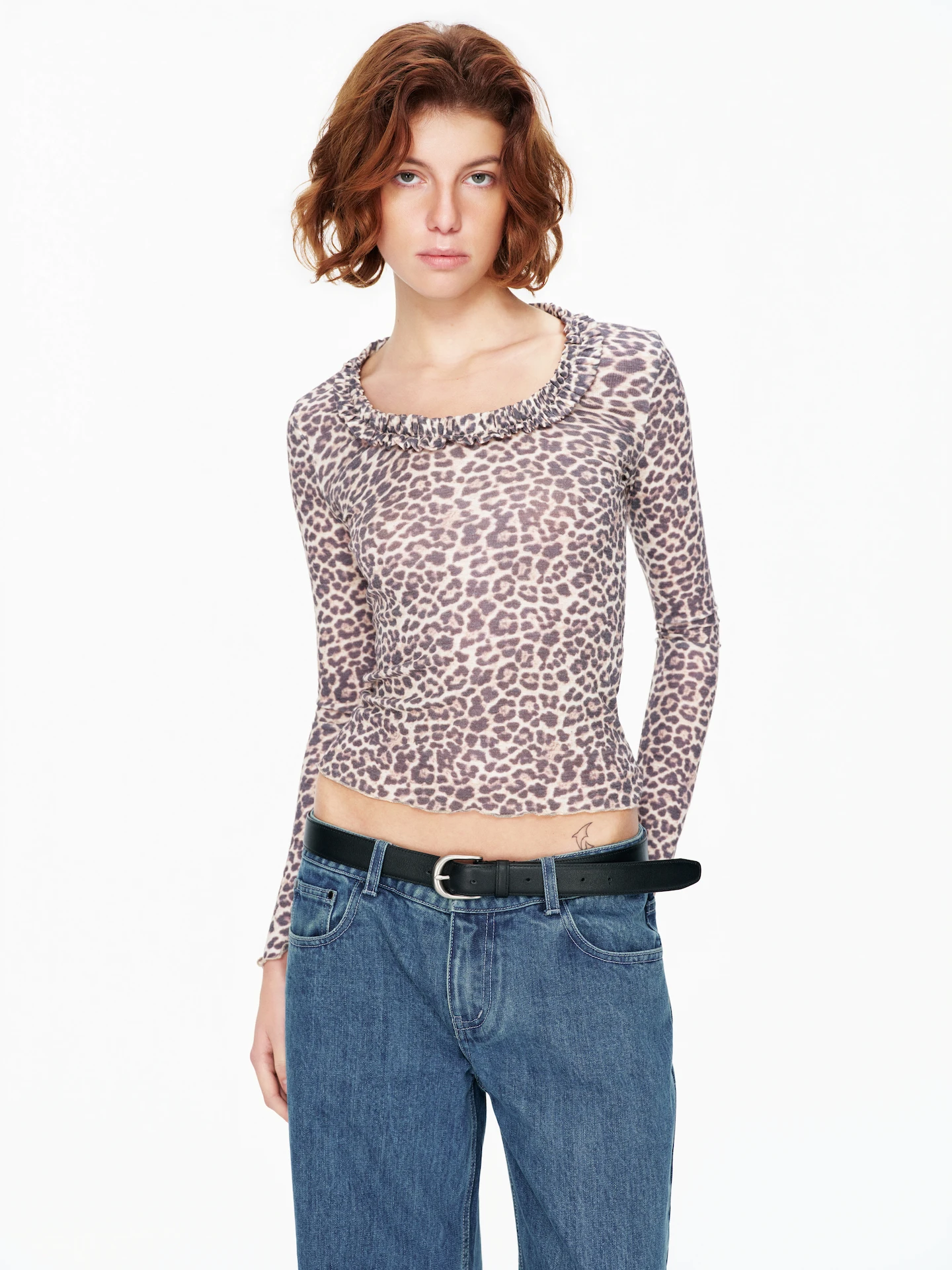 Lightweight Long Sleeve Base Shirt Leopard Print Casual Retro UV Protection Women's T-shirt Cotton Polyester Blend round Neck...
Lightweight Long Sleeve Base Shirt Leopard Print Casual Retro UV Protection Women's T-shirt Cotton Polyester Blend round Neck...