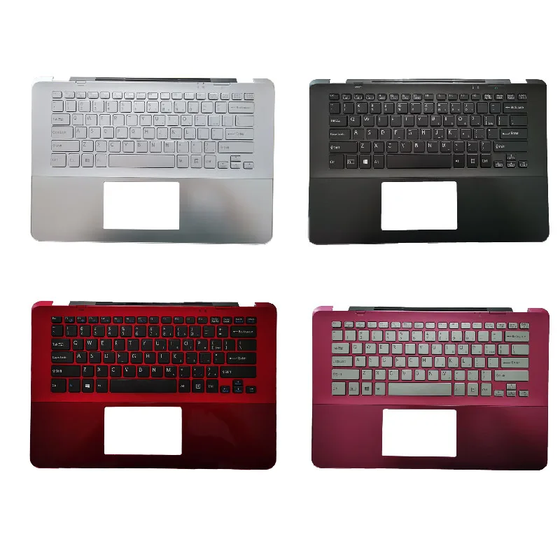 Новая клавиатура США для ноутбука SONY Vaio SVF14A SVF14A15CXB SVF14A16CXB SVF14A17CXB SVF14A1A1J SVF14A18SCP SVF14A1C5E, верхняя часть упора для рук
Новая клавиатура США для ноутбука SONY Vaio SVF14A SVF14A15CXB SVF14A16CXB SVF14A17CXB SVF14A1A1J SVF14A18SCP SVF14A1C5E, верхняя часть упора для рук