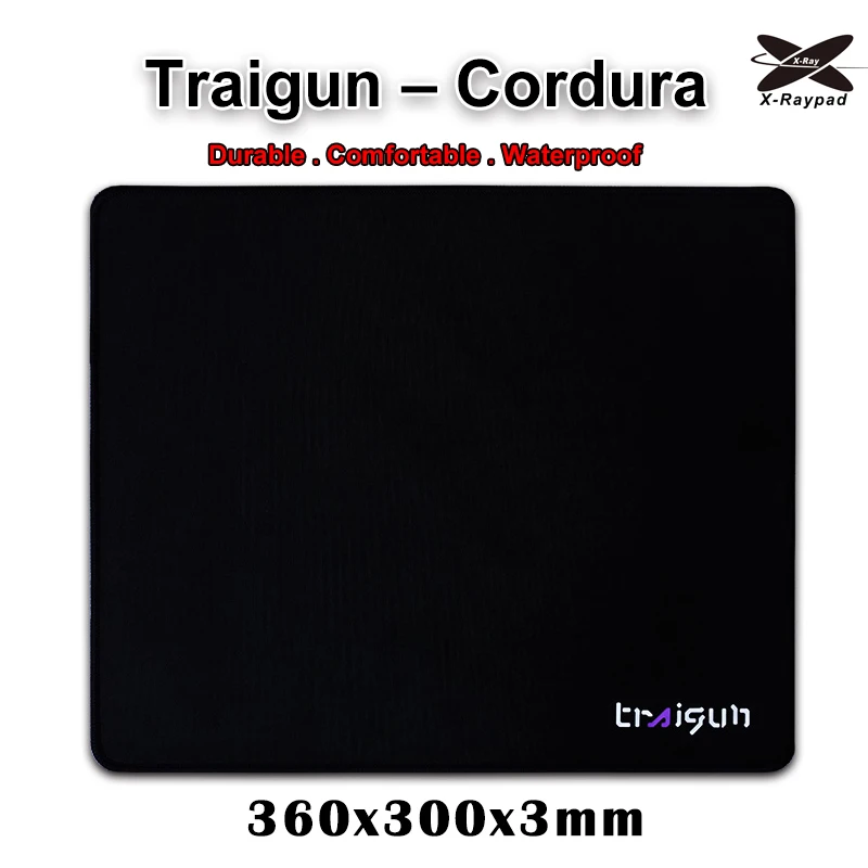 360x300x3mm X-Raypad Traigun Gaming Mousepad – Black xraypad Traigun gaming mousepad
360x300x3mm X-Raypad Traigun Gaming Mousepad – Black xraypad Traigun gaming mousepad