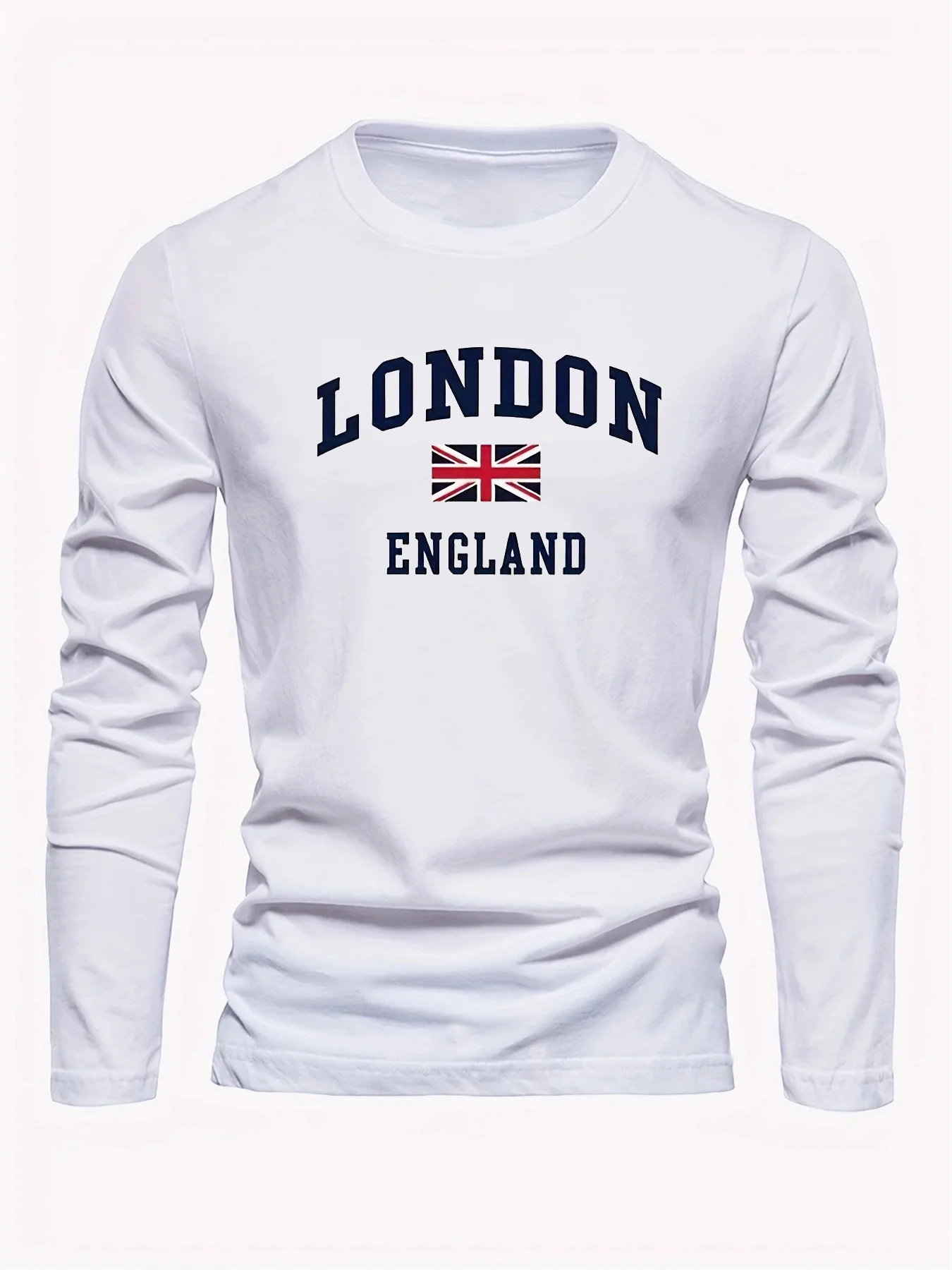 Long-sleeved T-shirt Men's 3D Printing London British Letter Printed Long-sleeved Base Layer Loose Sporty Casual Streetwear
Long-sleeved T-shirt Men's 3D Printing London British Letter Printed Long-sleeved Base Layer Loose Sporty Casual Streetwear