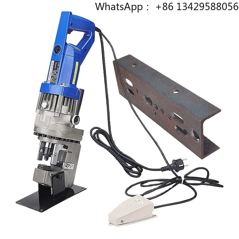 220V/110V Electric Hydraulic Hole Puncher 6mm Punching Machine Angle Iron Channel Puncher Aluminum Iron Plate Hole Opener
220V/110V Electric Hydraulic Hole Puncher 6mm Punching Machine Angle Iron Channel Puncher Aluminum Iron Plate Hole Opener