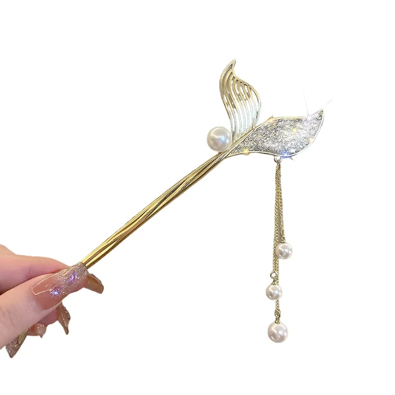 *Super Immortal Beauty Fish Tail Tassel Hairpin with High Grade and Elegant Style, Pan Hairpin with Modern Chinese Style
*Super Immortal Beauty Fish Tail Tassel Hairpin with High Grade and Elegant Style, Pan Hairpin with Modern Chinese Style