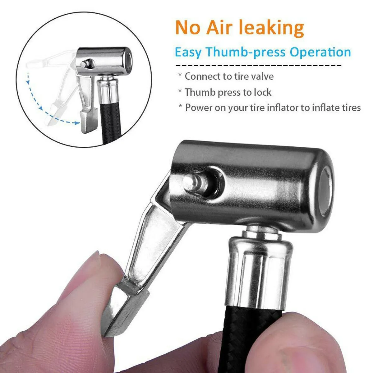High Quality Inflator Extension Locking Adapter Nozzle Pump Quick Inflation Rubber 10cm Locking None Leaking Adapter
High Quality Inflator Extension Locking Adapter Nozzle Pump Quick Inflation Rubber 10cm Locking None Leaking Adapter