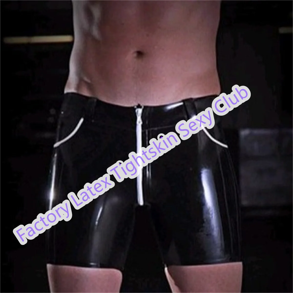 Male Latex Boxer Rubber Shorts Underwear Halloween Cosplay Costumes Custom Made
Male Latex Boxer Rubber Shorts Underwear Halloween Cosplay Costumes Custom Made