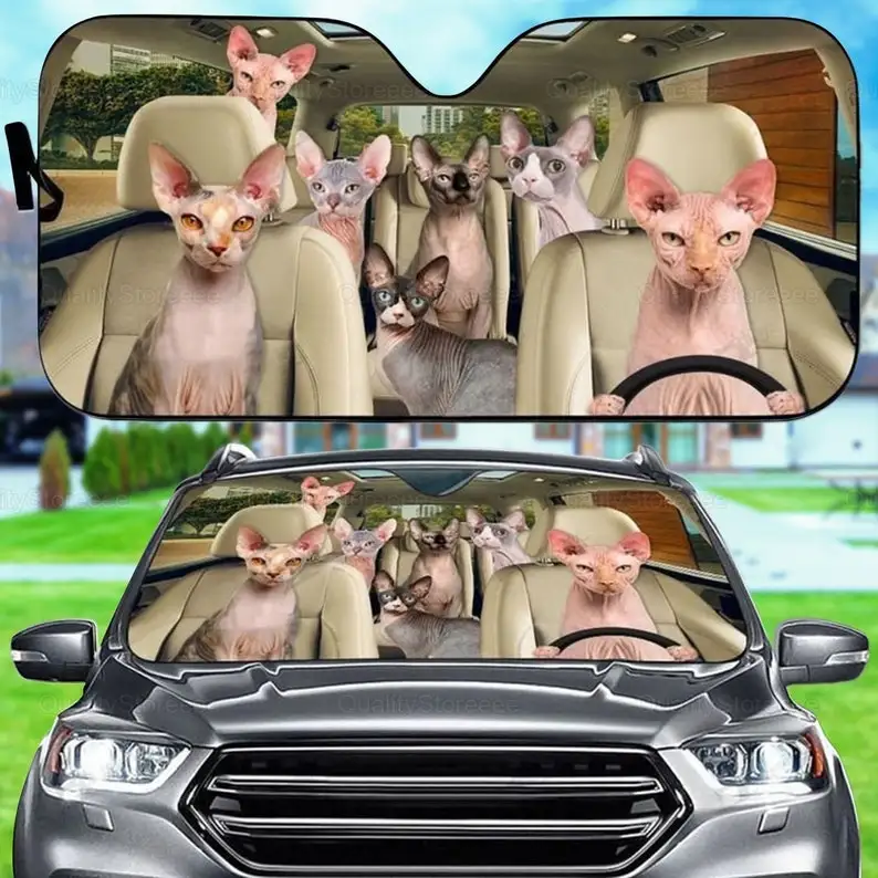 Автомобильный солнцезащитный котенок Sphynx, семейный солнцезащитный котенок, автомобильные аксессуары для кошек, украшение для автомобиля, Подарочный котенок для владельца, Солнцезащитный котенок на лобовое стекло LNG182202A31
Автомобильный солнцезащитный котенок Sphynx, семейный солнцезащитный котенок, автомобильные аксессуары для кошек, украшение для автомобиля, Подарочный котенок для владельца, Солнцезащитный котенок на лобовое стекло LNG182202A31