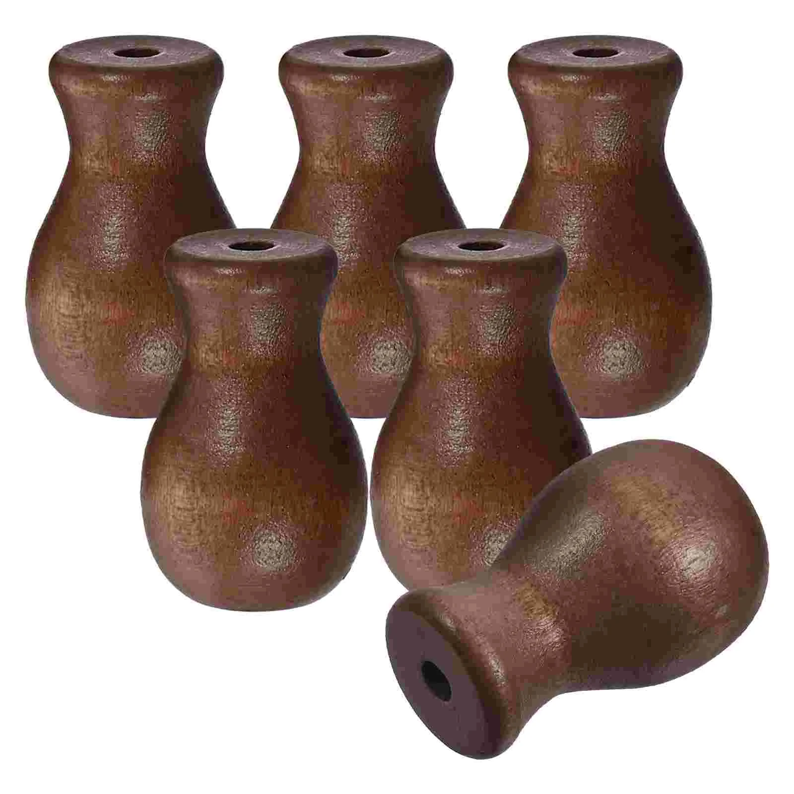 Curtain Knobs Drops Pull End Venetian Accessories Wooden Pendants 6pcs (Brown) Cord Tassel Fringe
Curtain Knobs Drops Pull End Venetian Accessories Wooden Pendants 6pcs (Brown) Cord Tassel Fringe