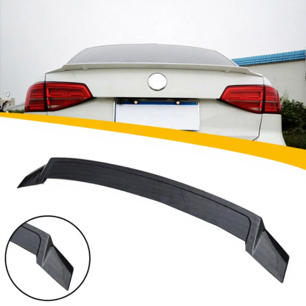 Rear Spoilers ABS Plastic Carbon Fiber R Style Car Ducktail Spoiler for VW Jetta Mk6 Sagitar 2012 2013 2014 2015 2016 2017 2018
Rear Spoilers ABS Plastic Carbon Fiber R Style Car Ducktail Spoiler for VW Jetta Mk6 Sagitar 2012 2013 2014 2015 2016 2017 2018
