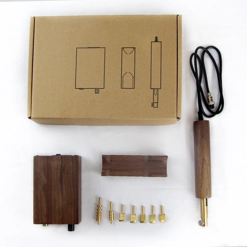 Leather Edge Burner Electric Heating Temperature Control Soldering Iron Leather Goods Edge Crimper
Leather Edge Burner Electric Heating Temperature Control Soldering Iron Leather Goods Edge Crimper