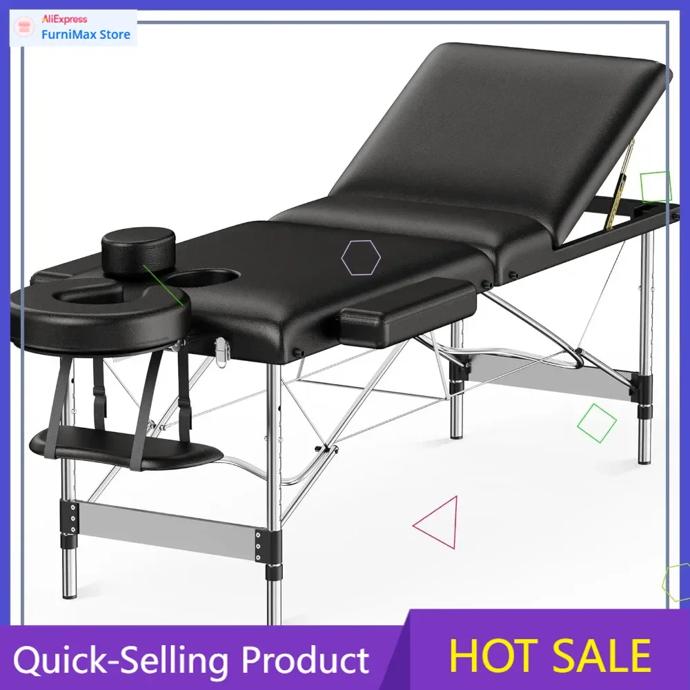 Limited-time promotionProfessional Portable Massage Table 84" Long, Adjustable Height, 3-Section Reclining Bed for SPA Tattoo Sa
Limited-time promotionProfessional Portable Massage Table 84" Long, Adjustable Height, 3-Section Reclining Bed for SPA Tattoo Sa