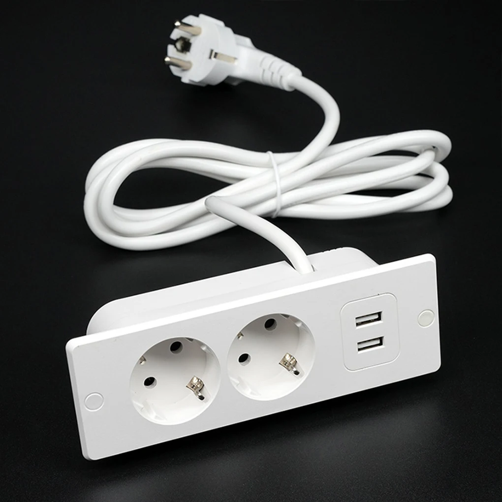European standard USB-A European concealed power strip, plugged into style plug board, 2 and USB 4000W, 10/16A
European standard USB-A European concealed power strip, plugged into style plug board, 2 and USB 4000W, 10/16A