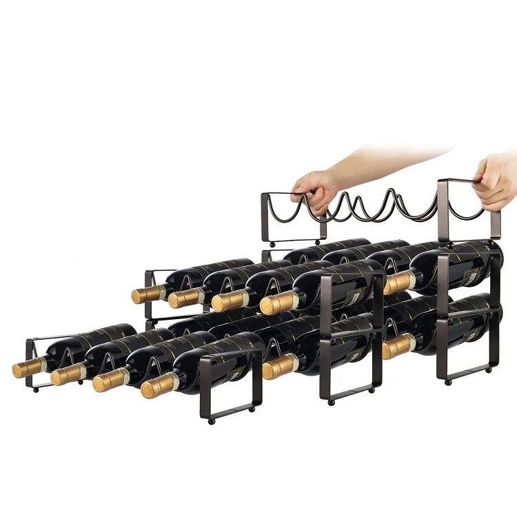 1PCS Iron Wine Bottle Holder Glass Drying Household Champagne Collecter Storage Wine Rack Bar Counter Tools
1PCS Iron Wine Bottle Holder Glass Drying Household Champagne Collecter Storage Wine Rack Bar Counter Tools