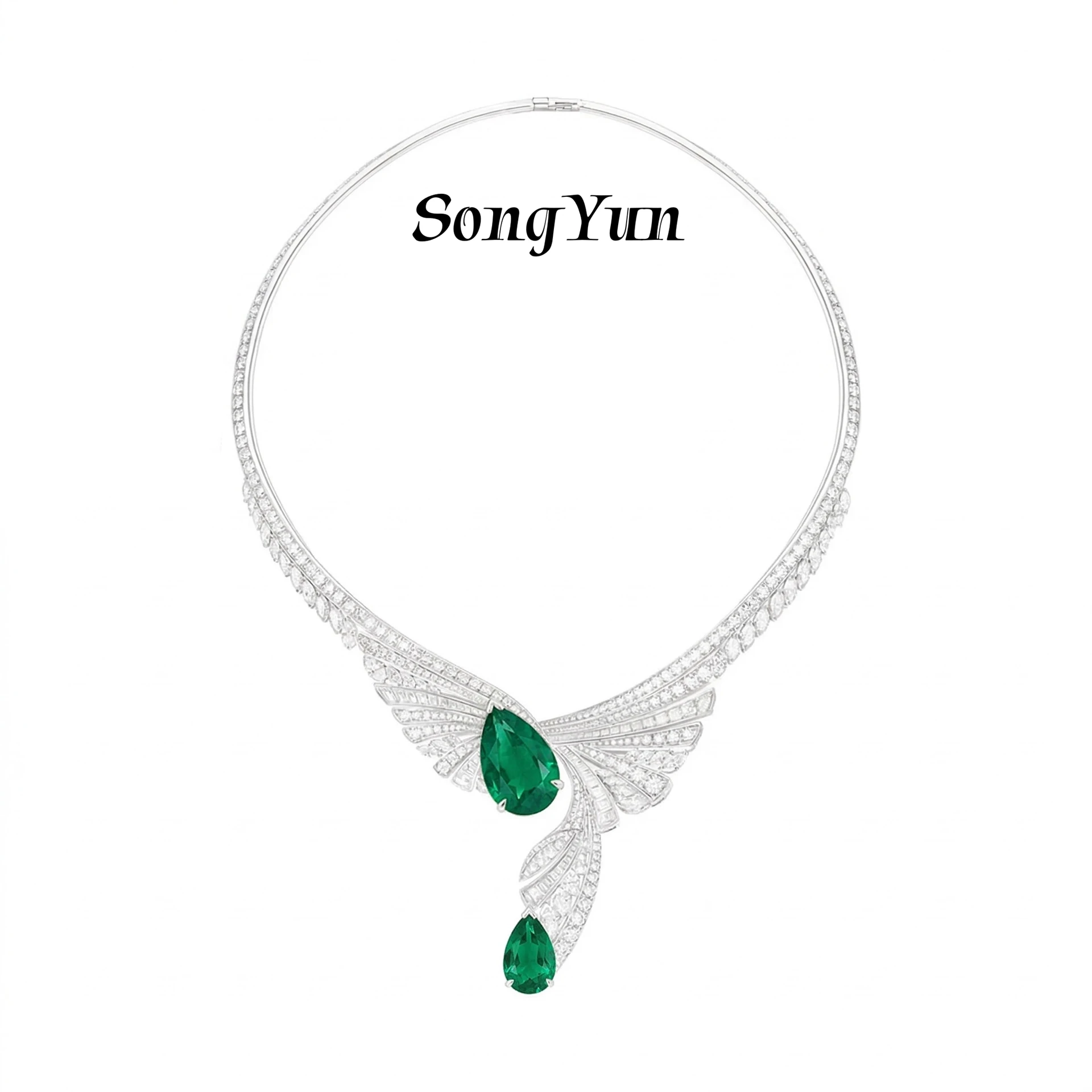 SongYun Jewelry 925 Sterling Silver Necklace Fine HCD Diamond High Carbon Diamond 925 Sterling Silver Necklace Accessories
SongYun Jewelry 925 Sterling Silver Necklace Fine HCD Diamond High Carbon Diamond 925 Sterling Silver Necklace Accessories