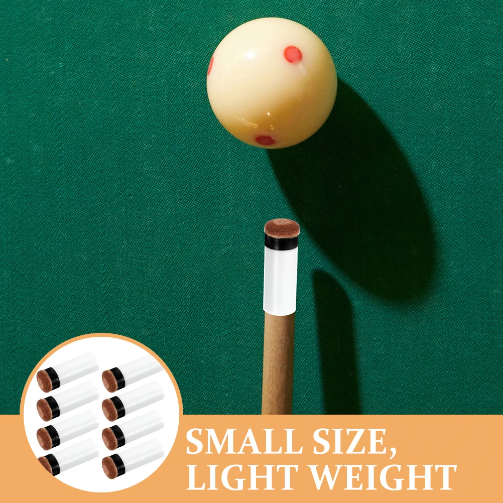 8 шт., сменный комплект наконечников для бильярдных клюшек, наконечники премиум-класса для бильярдного кия, улучшенный комфорт, точное управление, идея подарка
8 шт., сменный комплект наконечников для бильярдных клюшек, наконечники премиум-класса для бильярдного кия, улучшенный комфорт, точное управление, идея подарка