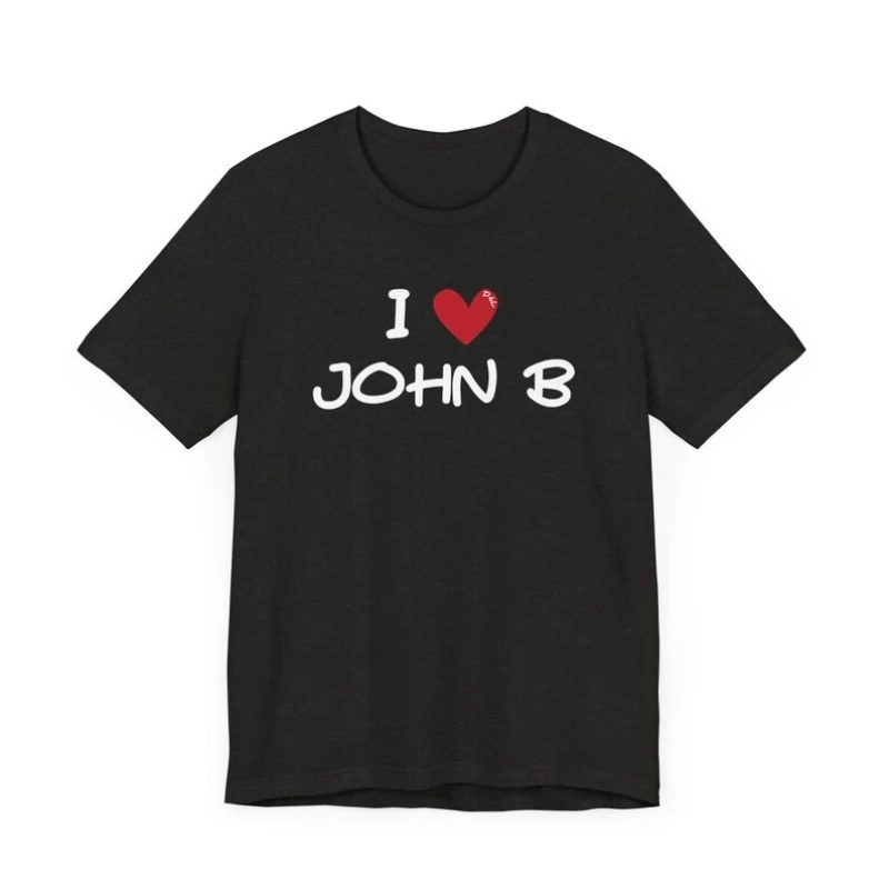 Customizable Commuter T-shirt Pogues I Heart John B Pope JJ Topper Rafe Personalized Fan Unisex Short Sleeve Tee TV Show Fan
Customizable Commuter T-shirt Pogues I Heart John B Pope JJ Topper Rafe Personalized Fan Unisex Short Sleeve Tee TV Show Fan