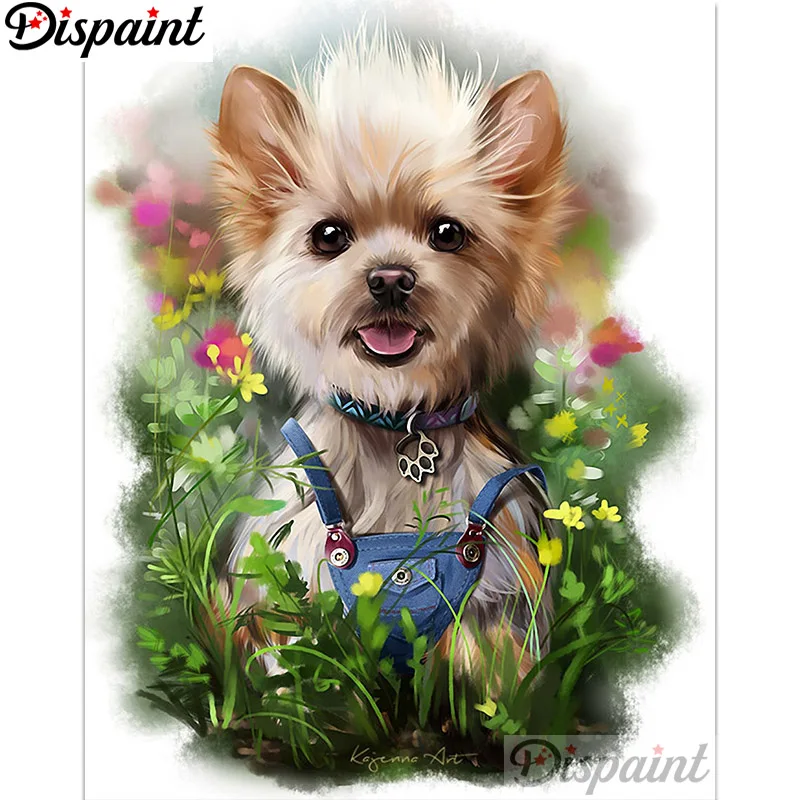 Dispaint Full Square/Round Drill 5D DIY Diamond Painting "Animal dog flower" 3D Embroidery Cross Stitch Home Decor Gift A12244
Dispaint Full Square/Round Drill 5D DIY Diamond Painting "Animal dog flower" 3D Embroidery Cross Stitch Home Decor Gift A12244
