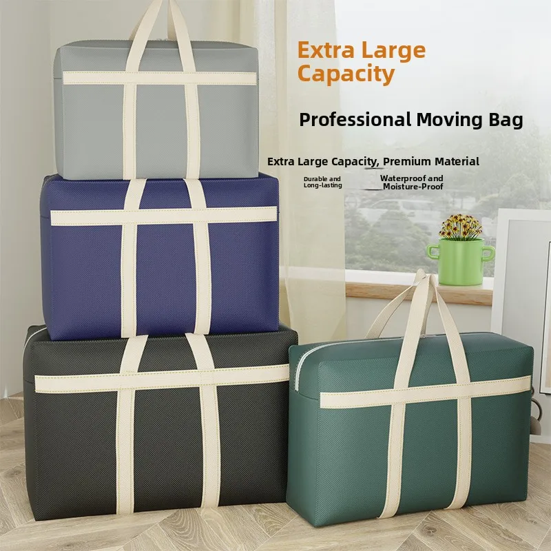 Waterproof Non-woven Fabric Large Capacity Luggage Bag Dormitory Clothes Quilt Miscellaneous Storage Bag Moving Packing Bag
Waterproof Non-woven Fabric Large Capacity Luggage Bag Dormitory Clothes Quilt Miscellaneous Storage Bag Moving Packing Bag
