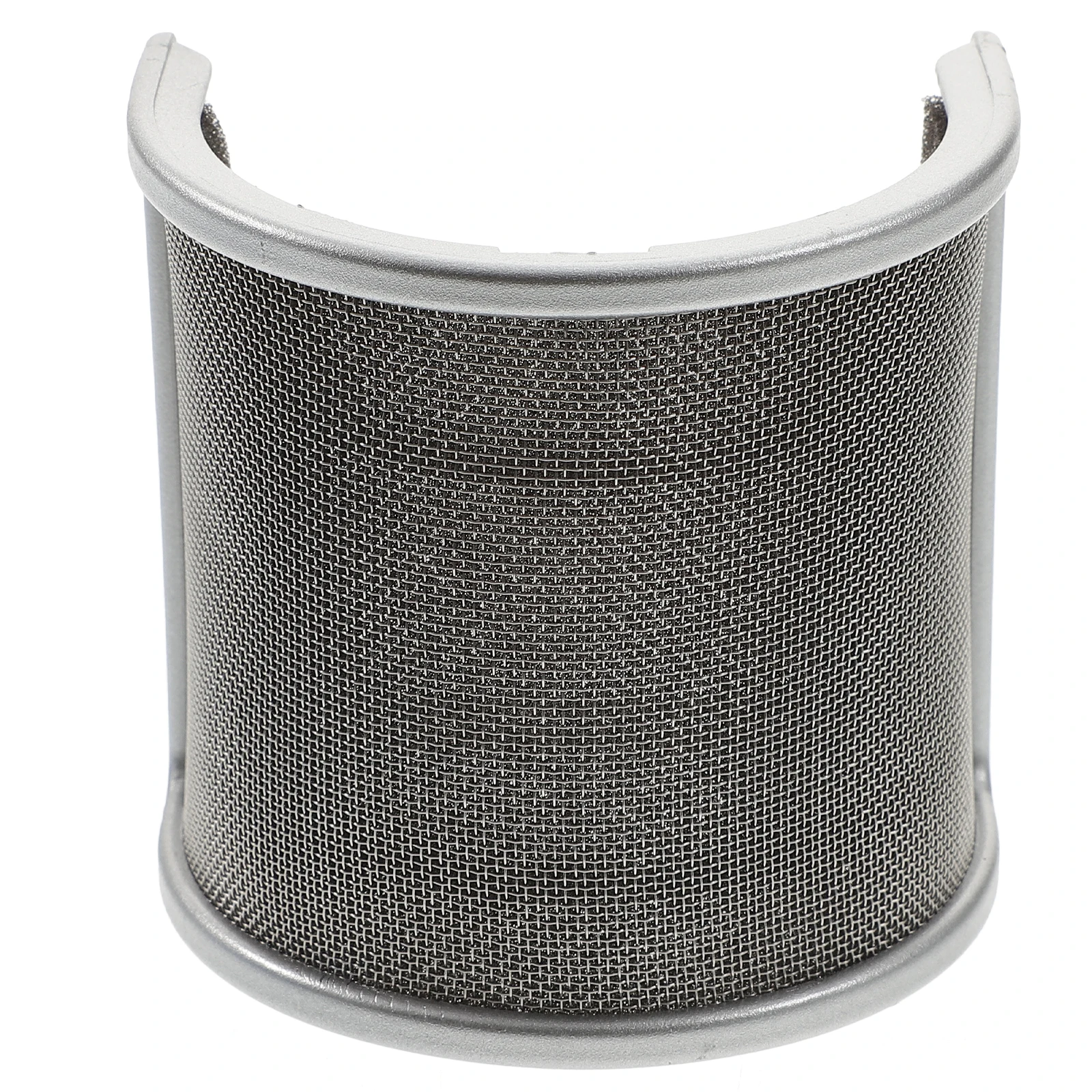 Microphone Pop Filter Metal Windscreen for Vocal Recording with Elastic Band Rubber Ring Fit 45mm to 63mm Mic Diameter
Microphone Pop Filter Metal Windscreen for Vocal Recording with Elastic Band Rubber Ring Fit 45mm to 63mm Mic Diameter