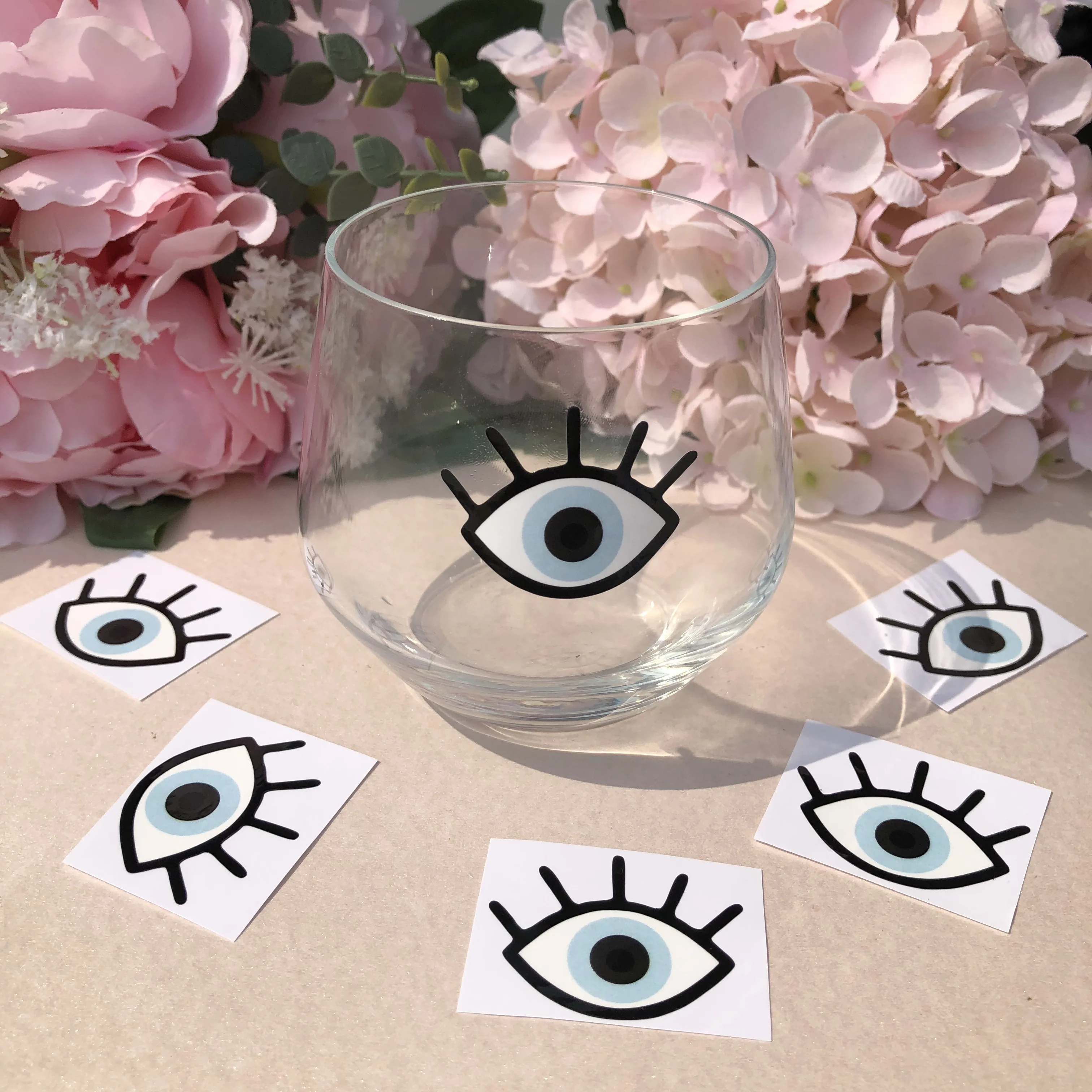 Evil eye stickers Whisky Evil eyes champange glass vinyl decals wedding party decorations sticker
Evil eye stickers Whisky Evil eyes champange glass vinyl decals wedding party decorations sticker