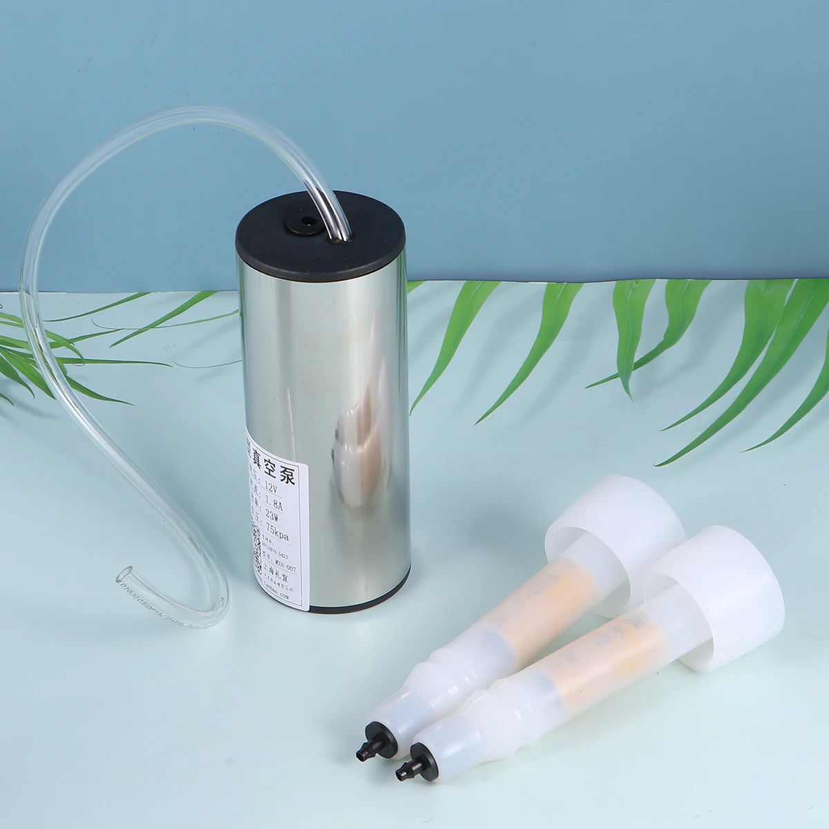 2L Electric Milking Machine Stainless Steel Bucket Suction Vacuum Pump Household Goat Sheep Farm Dairy Pet Supplies 
2L Electric Milking Machine Stainless Steel Bucket Suction Vacuum Pump Household Goat Sheep Farm Dairy Pet Supplies