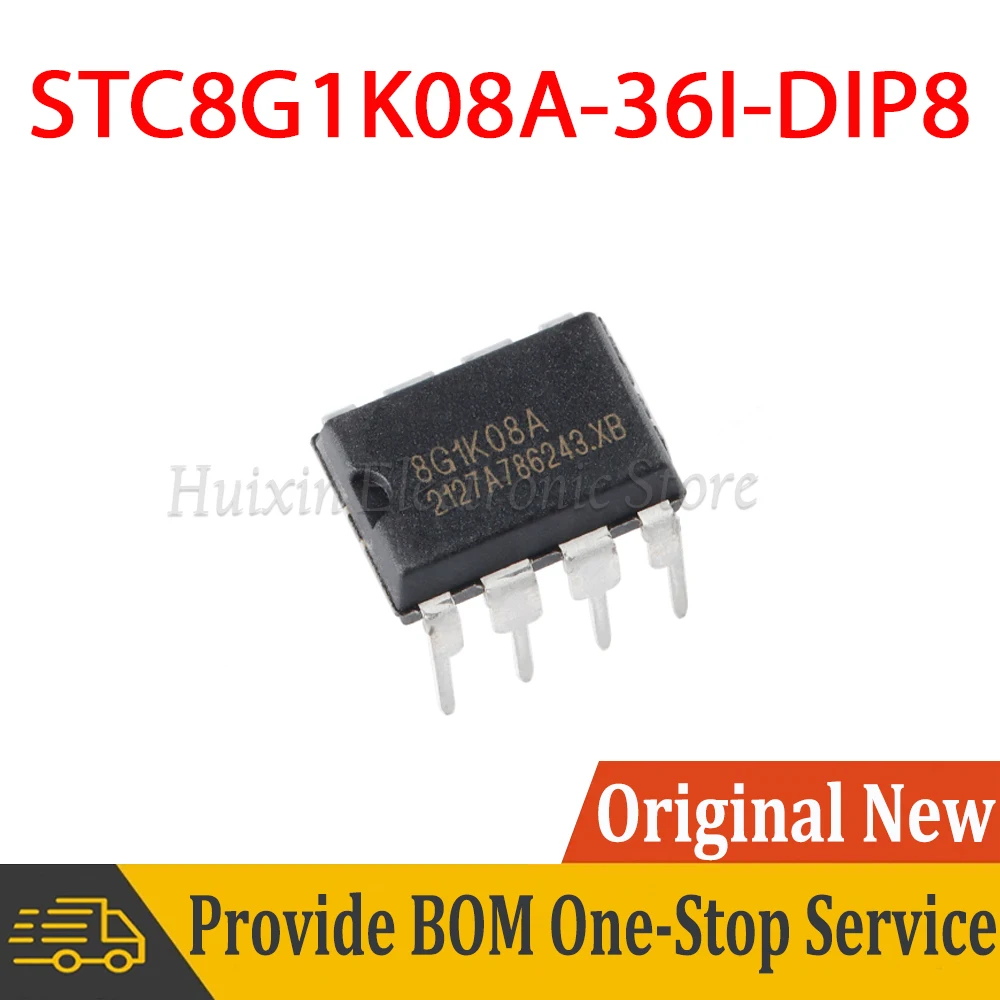 2pcs STC8G1K08A-36I-DIP8 STC8G1K08A-36I STC8G1K08A Single-Chip Enhanced 1T 8051 Microcontroller MCU Micro Controller IC Chip 
2pcs STC8G1K08A-36I-DIP8 STC8G1K08A-36I STC8G1K08A Single-Chip Enhanced 1T 8051 Microcontroller MCU Micro Controller IC Chip