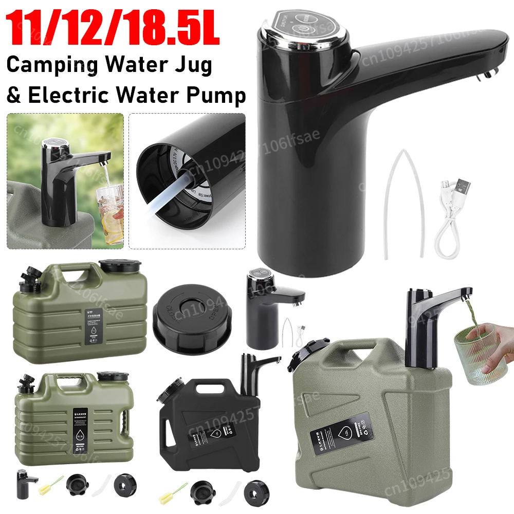 11/12/18.5L Outdoor Water Tank Dispenser With Faucet One Key Switch Auto Electric Pump Camping Bin Camping Water Bag 
11/12/18.5L Outdoor Water Tank Dispenser With Faucet One Key Switch Auto Electric Pump Camping Bin Camping Water Bag