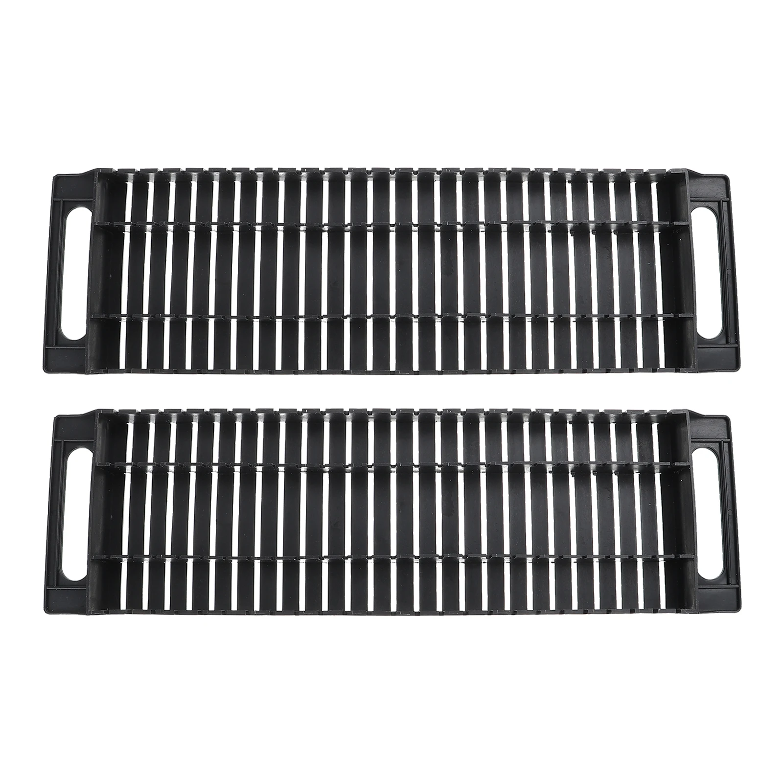 2 Pcs 25-Slot Anti-static Bar Rack Black Frames Circuit Board Tray Pcb Storage Tough Wear-resistant Heat Insulation Labor
2 Pcs 25-Slot Anti-static Bar Rack Black Frames Circuit Board Tray Pcb Storage Tough Wear-resistant Heat Insulation Labor
