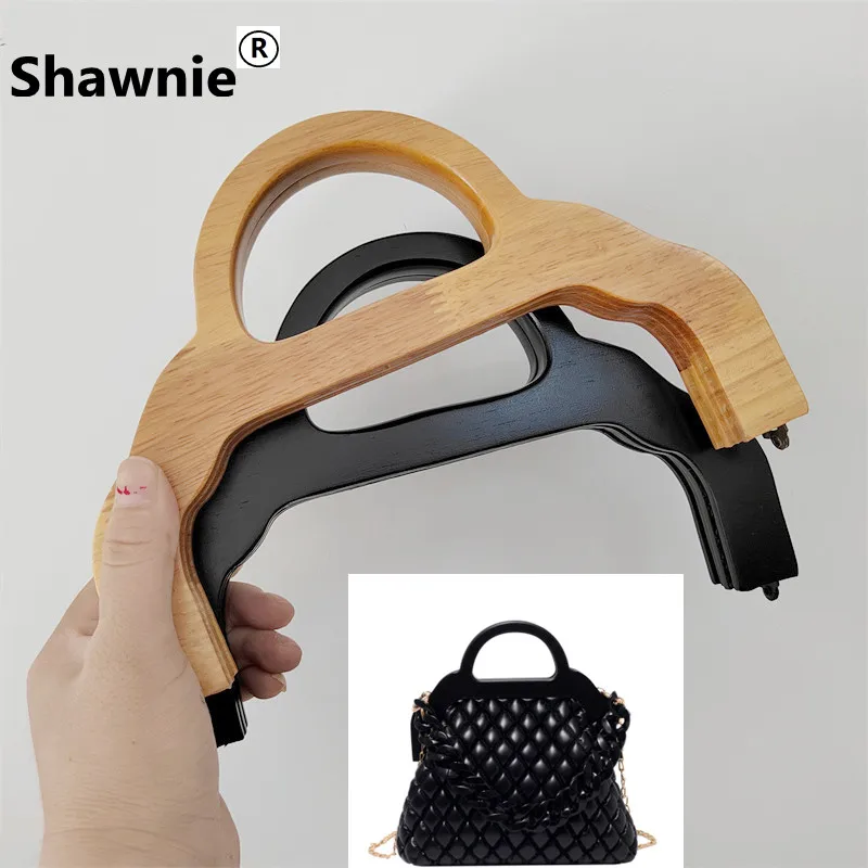 New Trendy 25X12 Cm Nature Red Coffee Black Light Brown Solid Wood Material Wooden Purse Frame With Screw Obag Handbag Handle
New Trendy 25X12 Cm Nature Red Coffee Black Light Brown Solid Wood Material Wooden Purse Frame With Screw Obag Handbag Handle