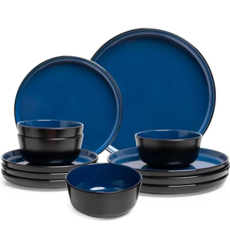 Melamine Dinnerware Sets 12 Pcs Unbreakable Plates and Bowls Set Outdoor Dinnerware RV and Camper Dishes Sets for 4 Kitchen Dis
Melamine Dinnerware Sets 12 Pcs Unbreakable Plates and Bowls Set Outdoor Dinnerware RV and Camper Dishes Sets for 4 Kitchen Dis