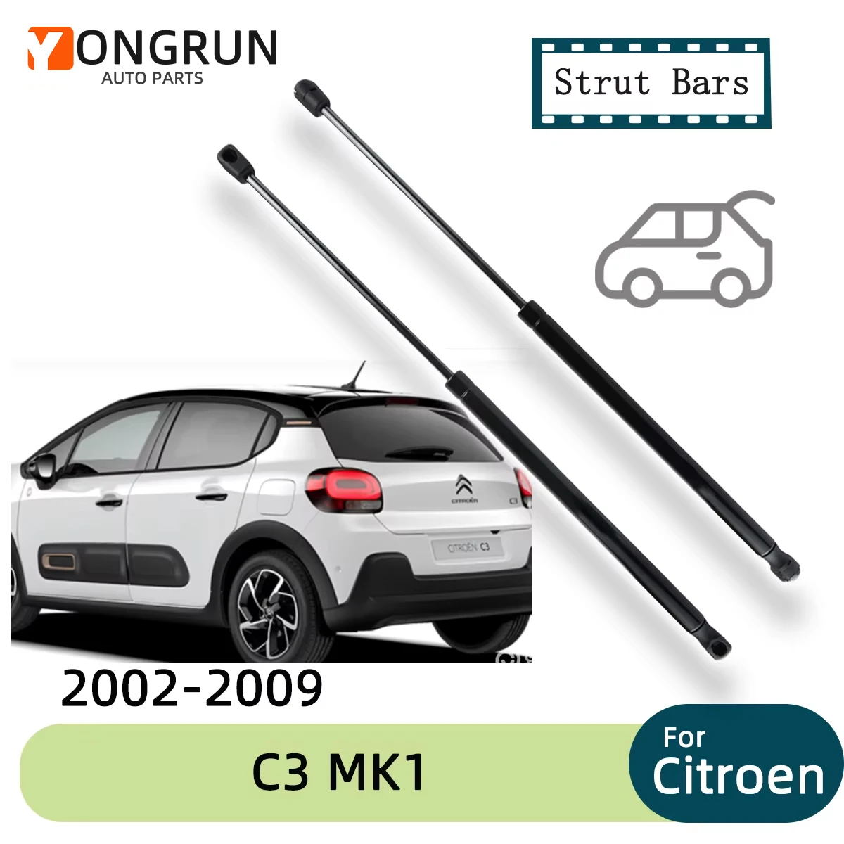 Опорная планка стойки для Citroen C3 MK1 2002-2009 OE 9639853880, задняя газовая пружина багажника, подъемная стойка, стержень давления
Опорная планка стойки для Citroen C3 MK1 2002-2009 OE 9639853880, задняя газовая пружина багажника, подъемная стойка, стержень давления