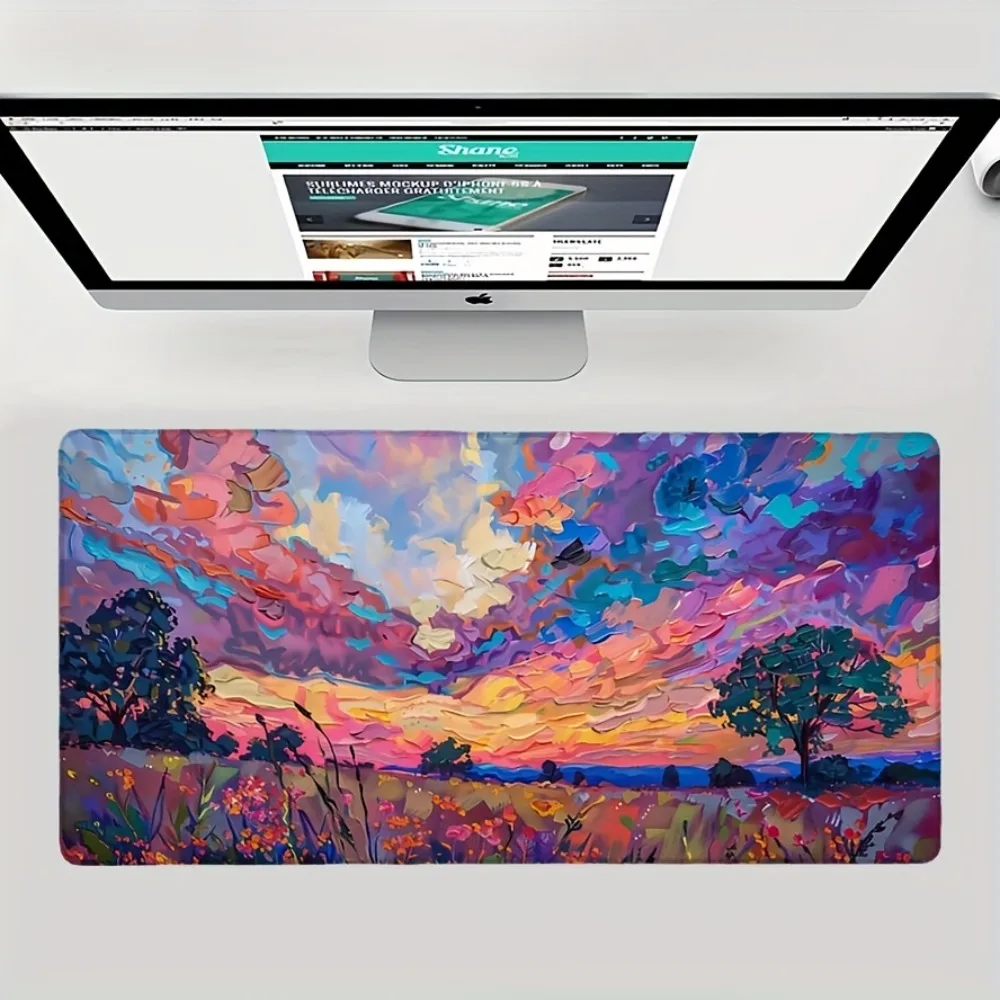 Sunset landscape pattern, multi-functional practical design, anti-slip rubber sole alfombrillas para escritorio tapis de souris
Sunset landscape pattern, multi-functional practical design, anti-slip rubber sole alfombrillas para escritorio tapis de souris