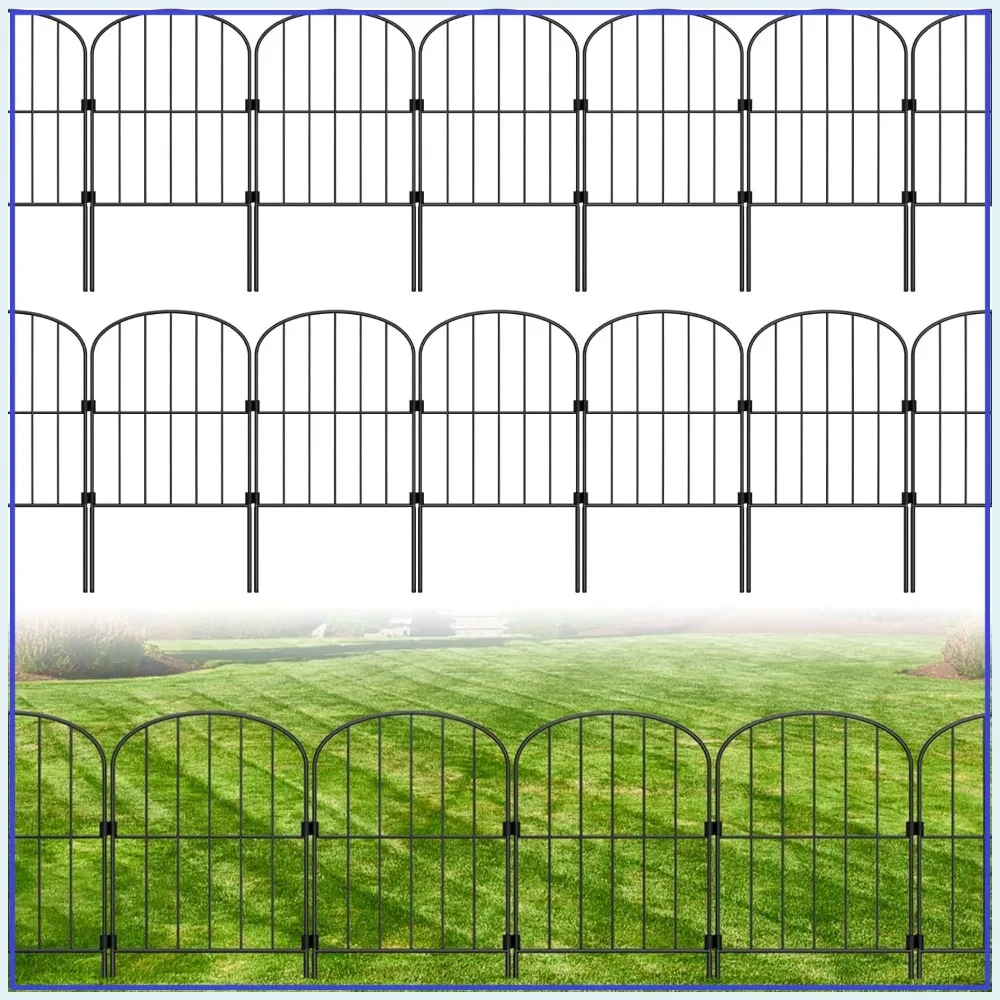 27ft Garden Fence 25 Pack, 24in H Rustproof Metal Wire Edging for Yard, Landscape, Patio
27ft Garden Fence 25 Pack, 24in H Rustproof Metal Wire Edging for Yard, Landscape, Patio
