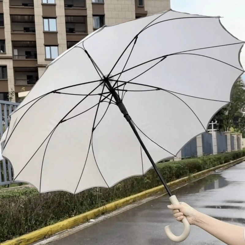 Lotus Bone Automatic Long Handle Umbrella: One-Piece Sun & Rain, UV Block & 360° High-Reflection for Outdoor Sun Shield
Lotus Bone Automatic Long Handle Umbrella: One-Piece Sun & Rain, UV Block & 360° High-Reflection for Outdoor Sun Shield