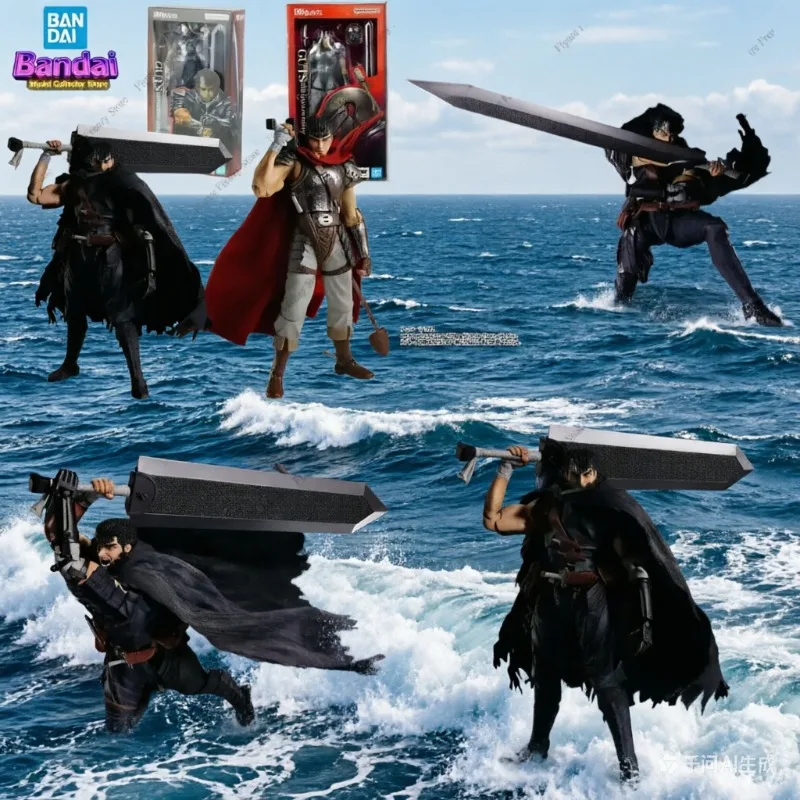 Special Offer Bandai SHF Berserk Guts Action Figure for Band of the Hawk Anime Mol Doll Original Box Christmas Gift in Stock
Special Offer Bandai SHF Berserk Guts Action Figure for Band of the Hawk Anime Mol Doll Original Box Christmas Gift in Stock