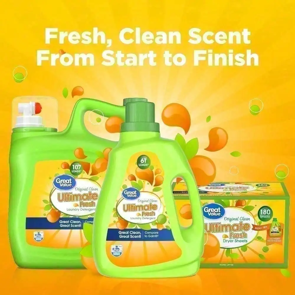 Stockpiling is a necessity | Commercial-Size Pack Laundry Detergent Original Clean Scent Ultra Concentrated Fresh Scent
Stockpiling is a necessity | Commercial-Size Pack Laundry Detergent Original Clean Scent Ultra Concentrated Fresh Scent