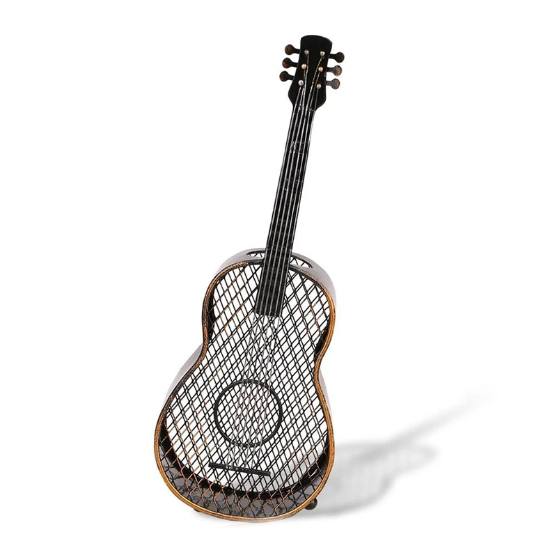 Guitar Cork Jar Wrought Iron Ornament Wine Stopper Collection Tank Cork Storage Tank Iron Statue Crafts Home Decoration Durable
Guitar Cork Jar Wrought Iron Ornament Wine Stopper Collection Tank Cork Storage Tank Iron Statue Crafts Home Decoration Durable