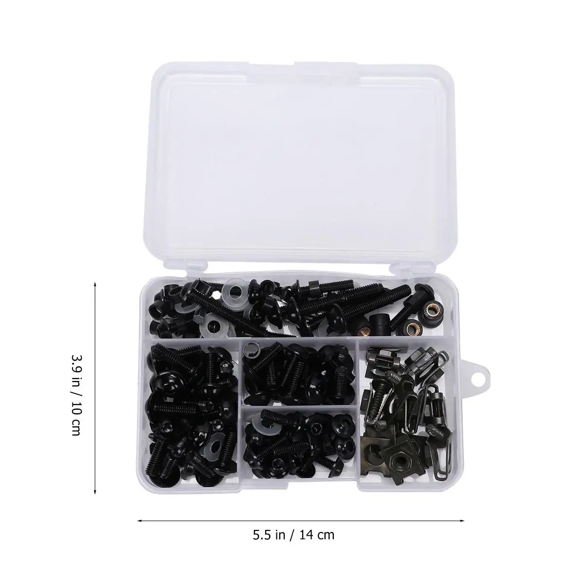 177 Pcs Motorcycle Screw Set Corrosion Resistant Metal Bolts Fit Sports Motorcycles Windscreen Accessories Engine Parts
177 Pcs Motorcycle Screw Set Corrosion Resistant Metal Bolts Fit Sports Motorcycles Windscreen Accessories Engine Parts