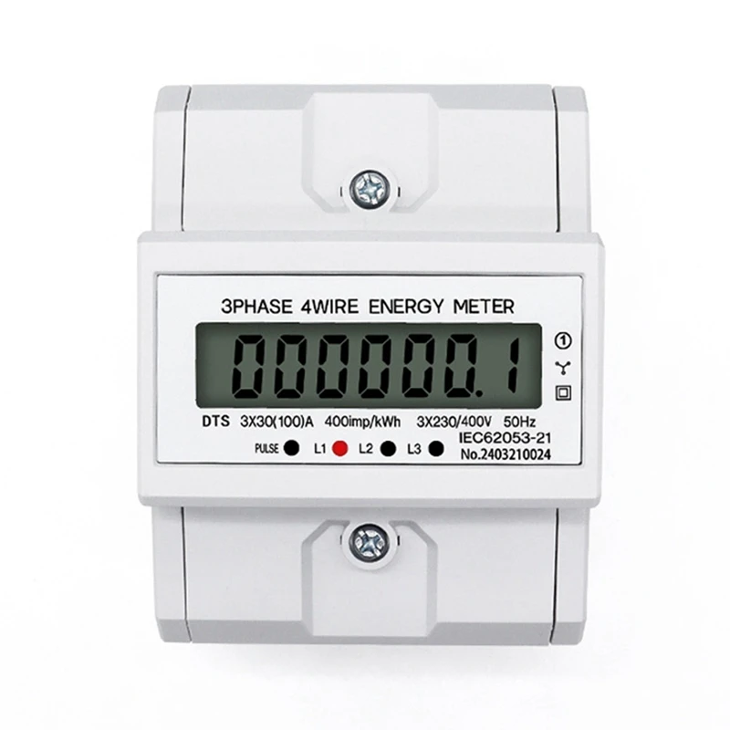 PTST LCD AC Din-рейка 230 В 3-фазный 4-проводной счетчик энергии Монитор энергопотребления Счетчик электроэнергии Ваттметр 3X30 (100 А) 50/60 Гц
PTST LCD AC Din-рейка 230 В 3-фазный 4-проводной счетчик энергии Монитор энергопотребления Счетчик электроэнергии Ваттметр 3X30 (100 А) 50/60 Гц