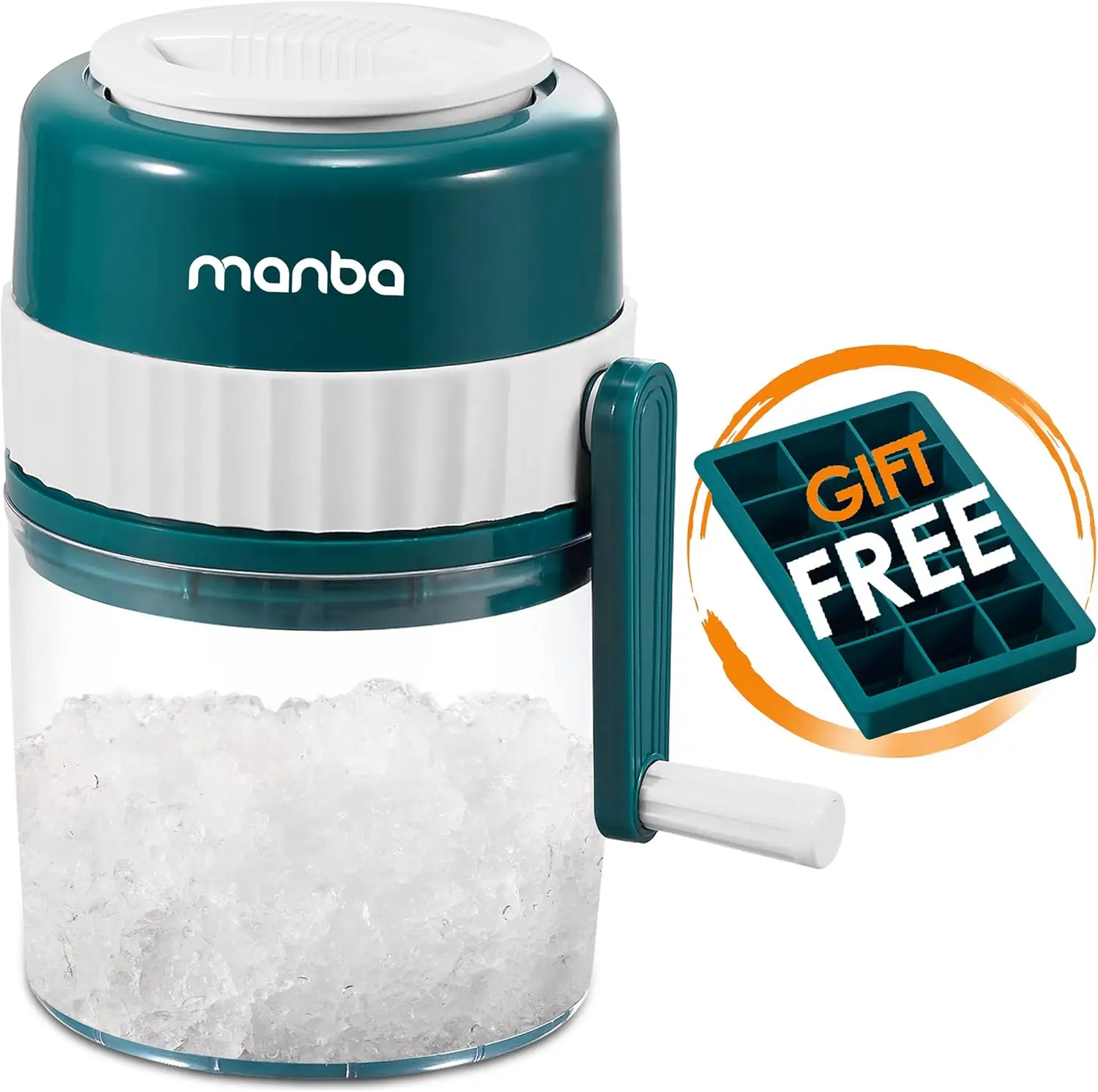 Ice Shaver and Snow Cone Machine - Premium Portable Ice Crusher and Shaved Ice Machine with Free Ice Cube Trays - BPA Fr
Ice Shaver and Snow Cone Machine - Premium Portable Ice Crusher and Shaved Ice Machine with Free Ice Cube Trays - BPA Fr