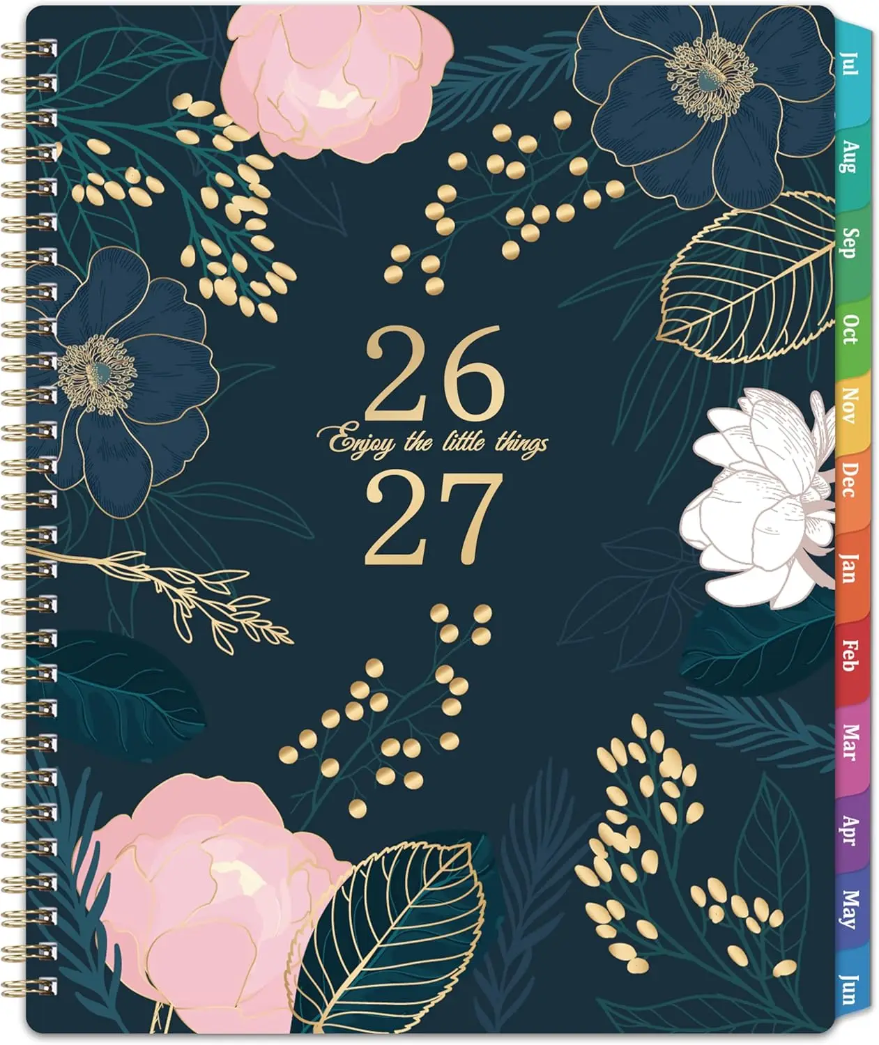 Academic Planner 2026-2027, July 2026 - June 2027, Weekly & Monthly Planner, 8x10 Inches, Twin-Wire Binding, Back Pocket
Academic Planner 2026-2027, July 2026 - June 2027, Weekly & Monthly Planner, 8x10 Inches, Twin-Wire Binding, Back Pocket