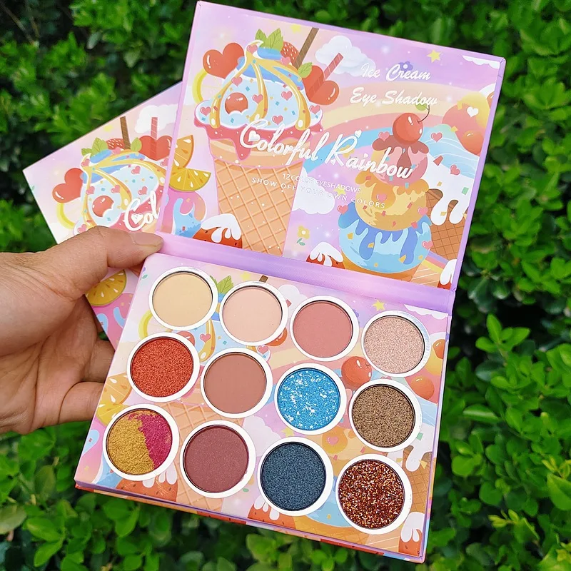 12 Colors Eye Shadow Plate Shimmer Matte Shimmering Powder Sequels Makeup Palette Stage Makeup Eyeshadow Palette Eye Glitter
12 Colors Eye Shadow Plate Shimmer Matte Shimmering Powder Sequels Makeup Palette Stage Makeup Eyeshadow Palette Eye Glitter