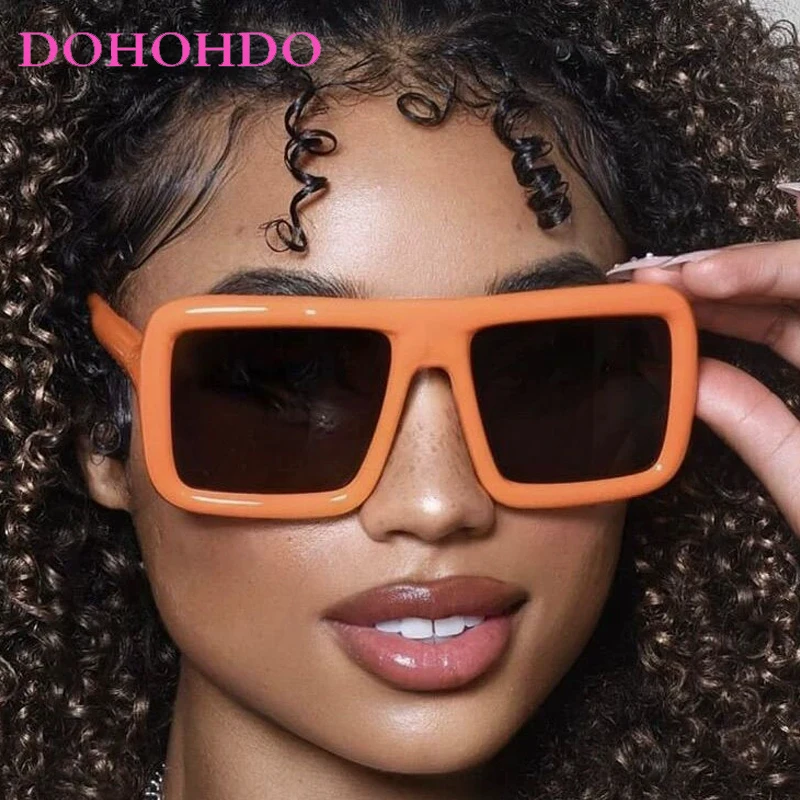 DOHOHDO Oversized Square Sunglasses Men Vintage Fashion Solid Shades Women New Retro Ins Trendy UV400 Protection Eyewear UV400
DOHOHDO Oversized Square Sunglasses Men Vintage Fashion Solid Shades Women New Retro Ins Trendy UV400 Protection Eyewear UV400