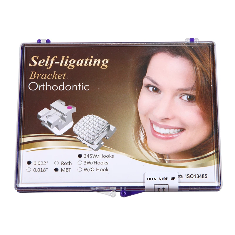 den tal Materials MBT 022 Self-ligating Bracket with 345 Movable Hook + 8pcs Buccal Tube
den tal Materials MBT 022 Self-ligating Bracket with 345 Movable Hook + 8pcs Buccal Tube