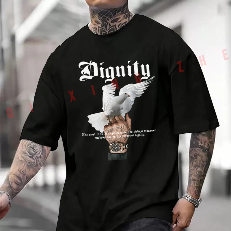 Футболка с принтом Dignity Doves Design Motorcycle, мужская модная футболка с короткими рукавами, изысканный дизайн, незаменимые футболки-топы
Футболка с принтом Dignity Doves Design Motorcycle, мужская модная футболка с короткими рукавами, изысканный дизайн, незаменимые футболки-топы