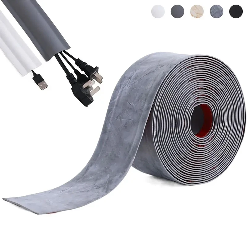 1M Self-Adhesive Electric Wire Decorative Slot PVC Waterproof Mould Proof Wall Line Raceway Cable Management Wiring Accessories
1M Self-Adhesive Electric Wire Decorative Slot PVC Waterproof Mould Proof Wall Line Raceway Cable Management Wiring Accessories