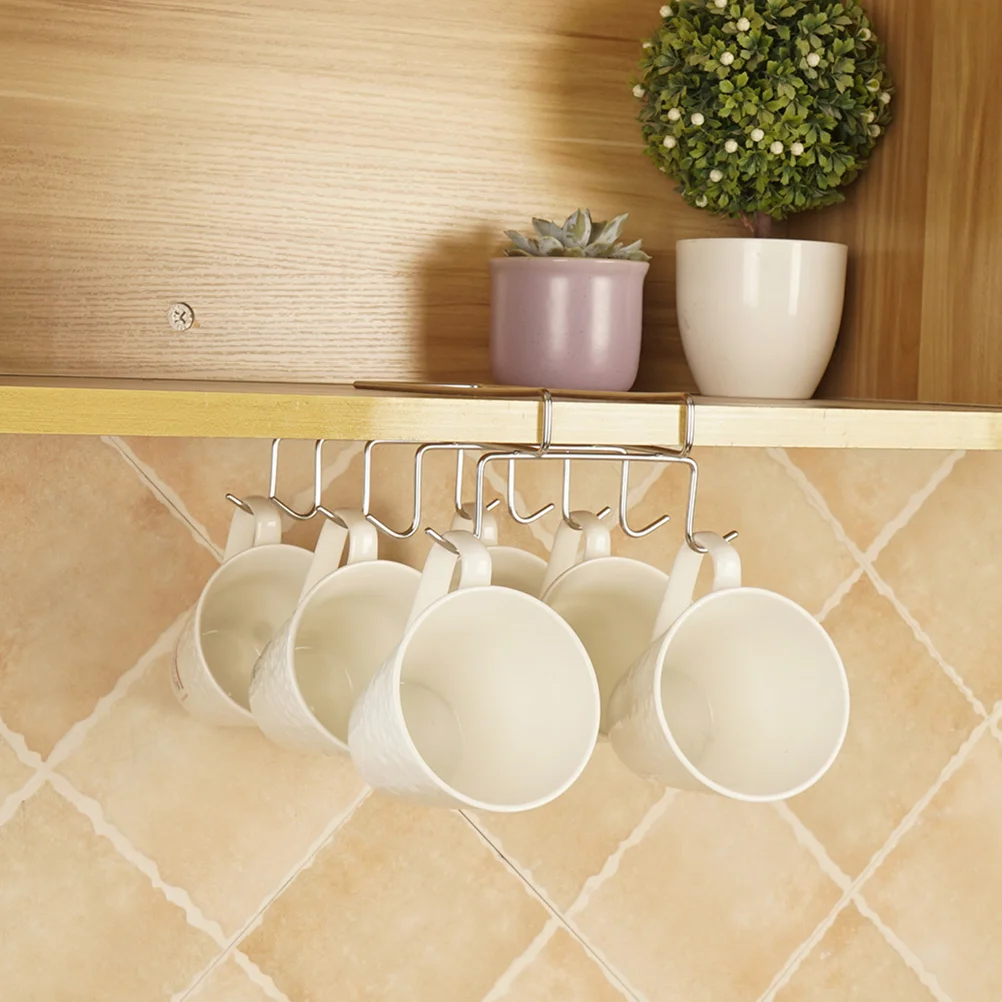 Cup Storage Holder Clothes Hanging Rack Stand Nail Free Kitchen Supplies Coffee Mug
Cup Storage Holder Clothes Hanging Rack Stand Nail Free Kitchen Supplies Coffee Mug