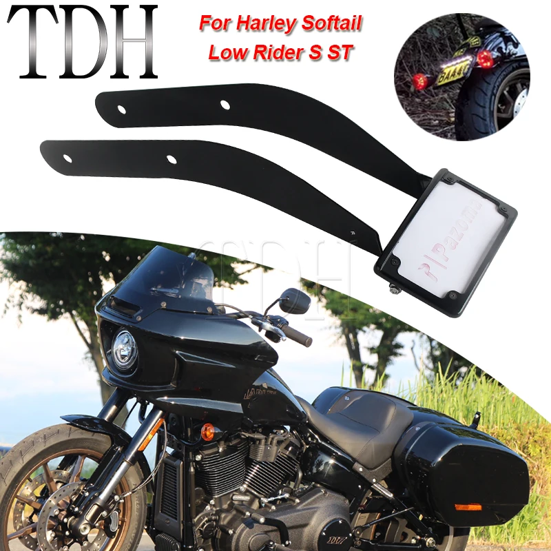 Motorcycle License Plate Frame Tag Aluminum Steel Plate Protector Holder Rear License Plate Tools For Harley Low Rider Softail
Motorcycle License Plate Frame Tag Aluminum Steel Plate Protector Holder Rear License Plate Tools For Harley Low Rider Softail