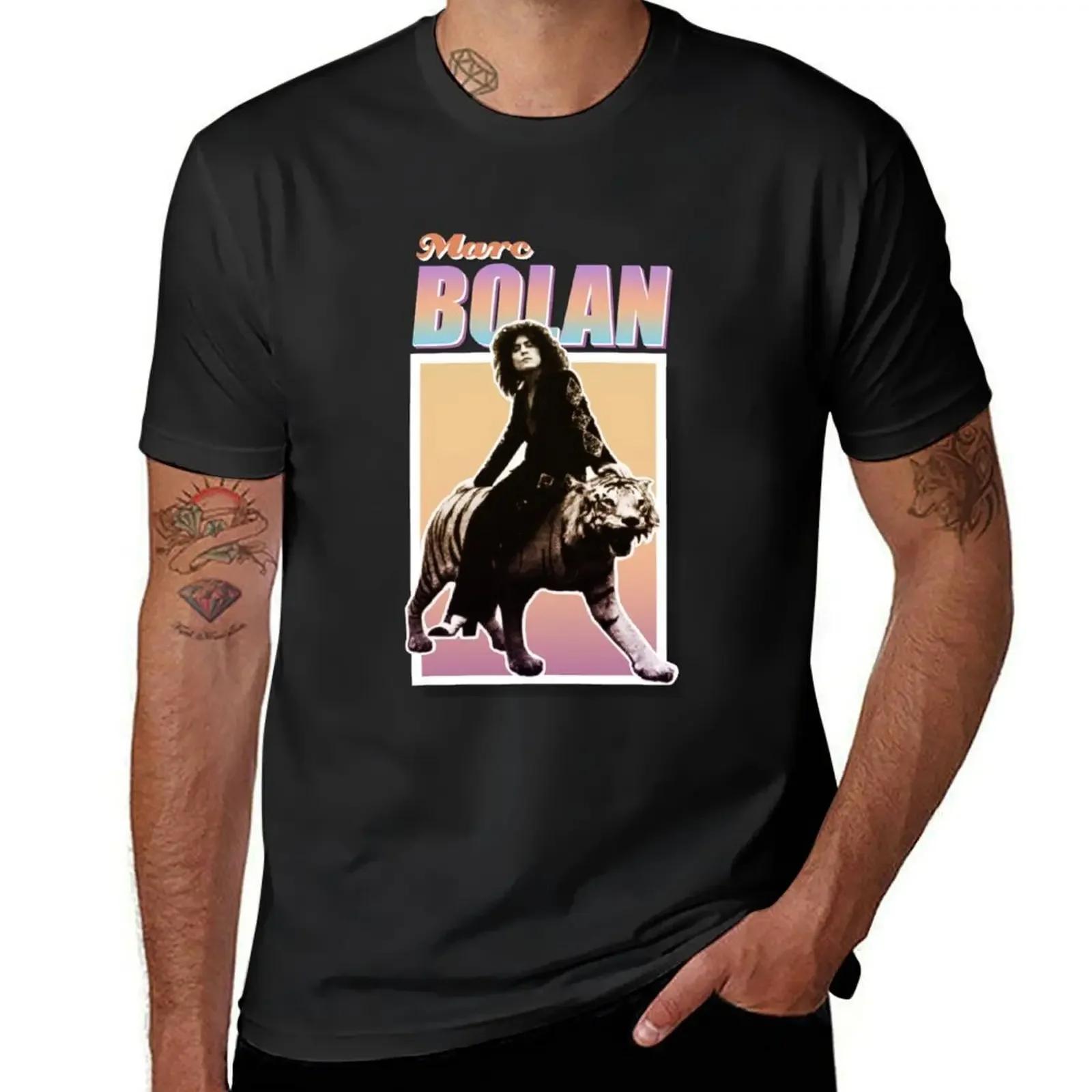 Marc Bolan T-Shirt boys animal print blanks hippie clothes mens vintage t shirts
Marc Bolan T-Shirt boys animal print blanks hippie clothes mens vintage t shirts