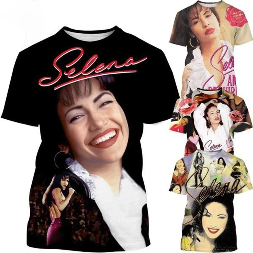 2026 Selena Quintanilla 3D Graphic T Shirt Unisex Harajuku Style Casual Round Neck Short Sleeve Top for Kids Adults Daily Wear Fashion Gift
2026 Selena Quintanilla 3D Graphic T Shirt Unisex Harajuku Style Casual Round Neck Short Sleeve Top for Kids Adults Daily Wear Fashion Gift