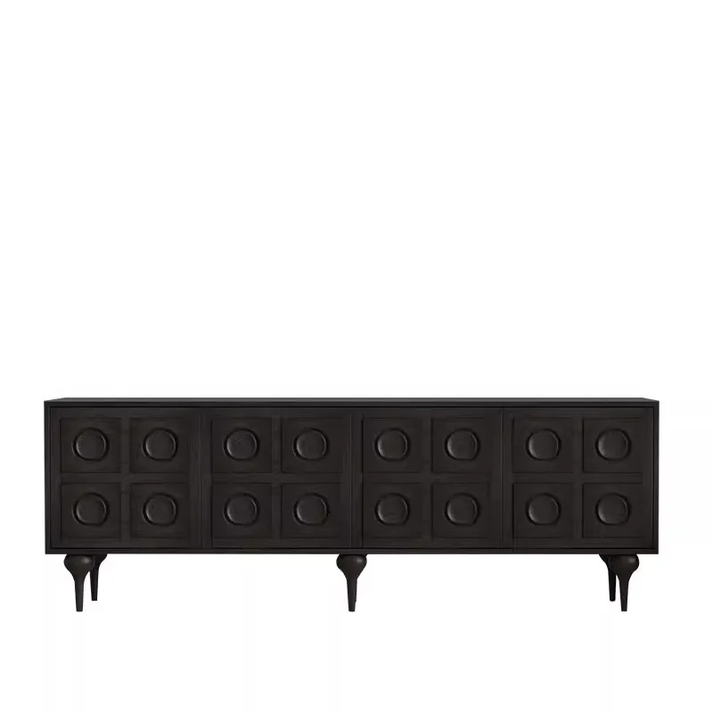 Solid wood TV cabinet French solid wood retro coffee table combination simple round foot small apartment living room
Solid wood TV cabinet French solid wood retro coffee table combination simple round foot small apartment living room