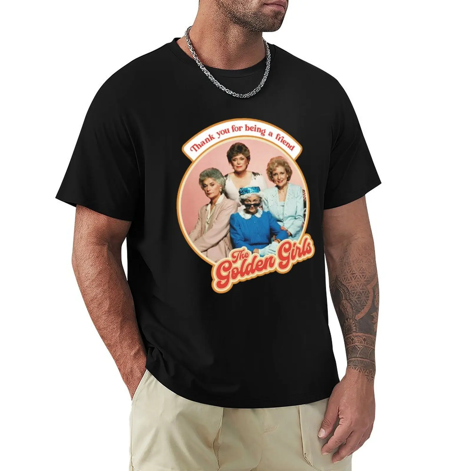 Golden Girls Thank You For Being a Friend - Golden Girls T-Shirt Work Style Casual T-Shirt
Golden Girls Thank You For Being a Friend - Golden Girls T-Shirt Work Style Casual T-Shirt